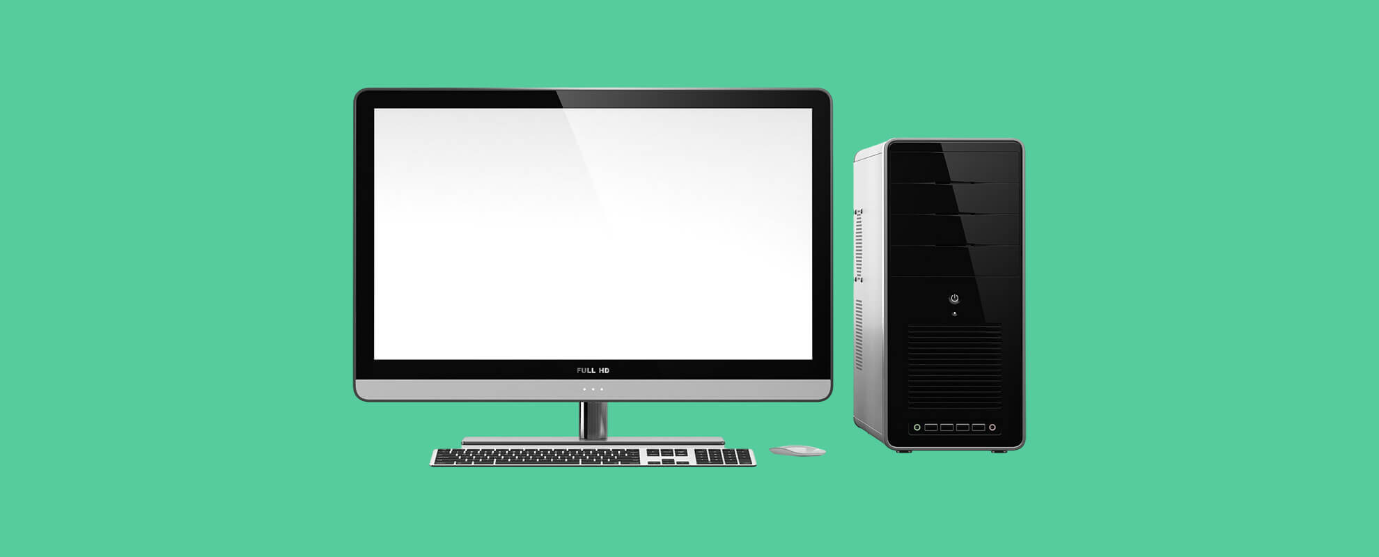 デスクトップパソコンのイメージアイコン